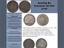 Tablet Screenshot of numismatika.se